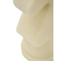 Kép 5/8 - Quartz sakk ló figura fehér/arany 14x13x31 cm 4