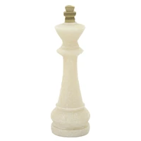 Kép 3/10 - Quarzt sakk készlet 8 db-os fehér/arany ø 4,4x9,2-4,3x13,3-5x16-x4,5x10,3 cm