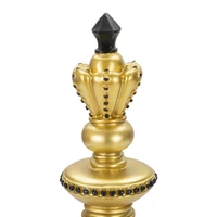 Kép 3/6 - Sakk király figura arany/fekete ø 11x32,5 cm