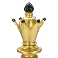 Kép 3/6 - Sakk királynő figura arany/fekete ø 12,5x38,5 cm