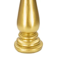 Kép 4/6 - Sakk királynő figura arany/fekete ø 12,5x38,5 cm