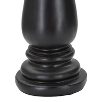 Kép 4/6 - Sakk királynő figura fekete/arany ø 12,5x38,5 cm