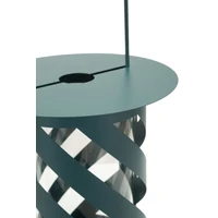 Kép 4/7 - Saturn lámpás kékeszöld Ø 23X43 cm 2