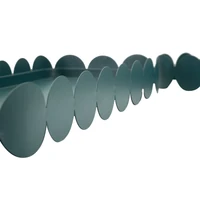 Kép 6/7 - Saturn ovális tál 2db-os szett kékeszöld 40X16,5X4,5-29X12X4,5 cm 4