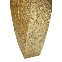 Kép 6/8 - Squer váza pár arany 34x34x90-25x25x78 cm 4
