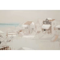 Kép 2/6 - Strand festmény -b- 80x3x120 cm 1