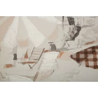 Kép 3/6 - Strand festmény -b- 80x3x120 cm 2