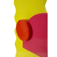 Kép 3/6 - Színes asztali lámpa sárga/zöld/piros 30x60,5 cm 2