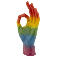 Kép 8/10 - Szivárvány kéz ok többszínű 16x10,5x36 cm 3
