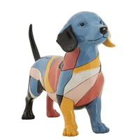 Kép 1/8 - Tacskó figura többszínű 32,5x9,7x20,5 cm