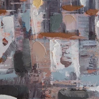 Kép 2/2 - Tájkép 654 Kék 70x140x3 cm 1