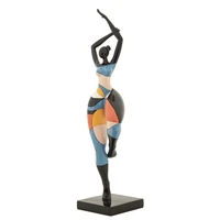 Kép 3/7 - Táncoló lány figura többszínű 11,5x9x38,5 cm 1
