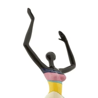 Kép 5/7 - Táncoló lány figura többszínű 12,5x10x38 cm 3
