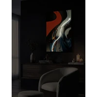 Kép 4/10 - Táncoló nő falikép LED fénnyel vászonra nyomtattva kerettel 60X3,5X90 cm 8
