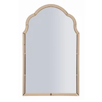Kép 1/8 - Tangeri fali tükör üveg szegéllyel rózsaszín 62x1x100 (tükör mérete 55x94 ) cm