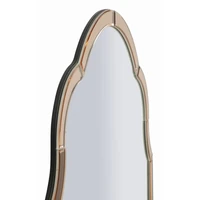 Kép 3/8 - Tangeri fali tükör üveg szegéllyel rózsaszín 62x1x100 (tükör mérete 55x94 ) cm 1