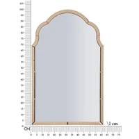 Kép 4/8 - Tangeri fali tükör üveg szegéllyel rózsaszín 62x1x100 (tükör mérete 55x94 ) cm 7