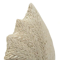 Kép 5/7 - Tengeri hal figura homokkő textúra bézsszín -b- 16,7X6,5X16,8 cm 4