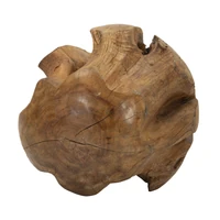 Kép 3/10 - Tölgyfából gömb barna ø 50 cm