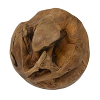 Kép 4/10 - Tölgyfából gömb barna ø 50 cm