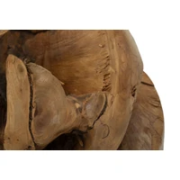 Kép 5/10 - Tölgyfából gömb barna ø 50 cm