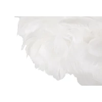 Kép 3/6 - Toll slim állólámpa tollakkal arany/fehér ø 43x170 cm