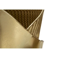 Kép 7/8 - Tris váza fémből 3 db-os szett arany 39x42x75-32x32x55-25x25x35 cm 4