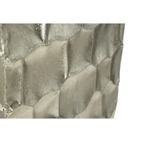 Kép 7/9 - Tris váza fémből 3 db-os szett ezüst ø 38,1x90,8-30,5x75,6-24,8x62,2 cm