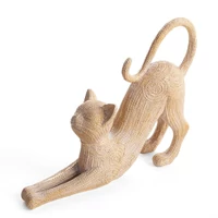 Kép 1/2 - Valeri1 macska szobor Arany 25x7x19 cm