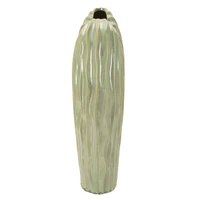 Kép 3/7 - Velence váza zöld 27x14x46,5 cm 1
