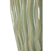 Kép 6/7 - Velence váza zöld 27x14x46,5 cm 4