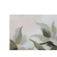 Kép 2/6 - Virágos felstmény fehér/zöld 100x3,7x80 cm 1