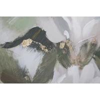 Kép 4/6 - Virágos felstmény fehér/zöld 100x3,7x80 cm 3