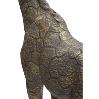 Kép 5/8 - Zsiráf asztali lámpa arany 28x16x60 cm 4