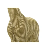 Kép 5/7 - Zsiráf figura arany 19.8x8x40 cm 3