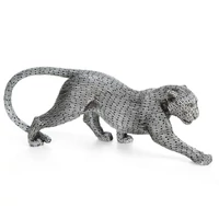 Kép 1/2 - Zuri szobor Ezüst 34x8x12 cm