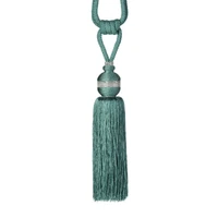 Kép 1/4 - tracy-egy-bojtos-fuggonyelkoto-turkiz-63-cm