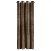 Kép 7/8 - ria-barsony-sotetito-fuggony-barna-140x250-cm-ures-hatterrel