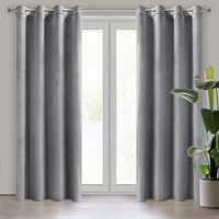 Kép 1/6 - melanie-barsony-sotetito-fuggony-ezust-140-x-250-cm