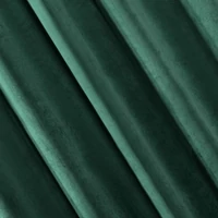 Kép 6/9 - Villa bársony sötétítő függöny Sötétzöld 140x250 cm 5