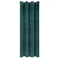 Kép 3/9 - Ria bársony sötétítő függöny Sötét türkiz 140x250 cm 2