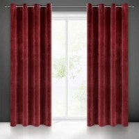 Kép 1/9 - ria-barsony-sotetito-fuggony-sotet-bordo-140x250-cm