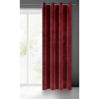 Kép 2/9 - ria-barsony-sotetito-fuggony-sotet-bordo-140x250-cm-felakasztva