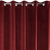 Kép 4/9 - ria-barsony-sotetito-fuggony-sotet-bordo-140x250-cm-ringlis-fuzolyukas-akasztas