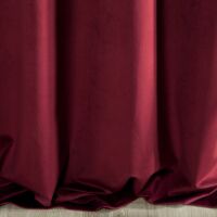 Ria bársony sötétítő függöny Burgundi vörös 140x250 cm 6