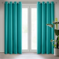 Kép 1/9 - rita-egyszinu-dekor-fuggony-turkiz-140-x-250-cm-hs332363