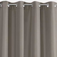 Kép 4/9 - rita-egyszinu-dekor-fuggony-vilagosbarna-140x250-cm-ringli-fuzolyuk