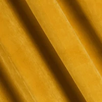 Kép 6/9 - Ria bársony sötétítő függöny Mustársárga 140x270 cm 5