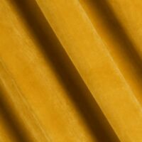 Ria bársony sötétítő függöny Mustársárga 140x270 cm 5