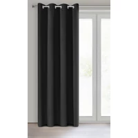 Kép 4/8 - logan-sotetito-fuggony-fekete-135-x-250-cm-jobb-oldal